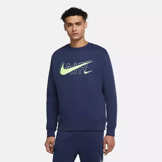 Мужская кофта NIKE M NSW CREW PRNT PACK BB DD9699-410 фото 1 — интернет-магазин Tapok