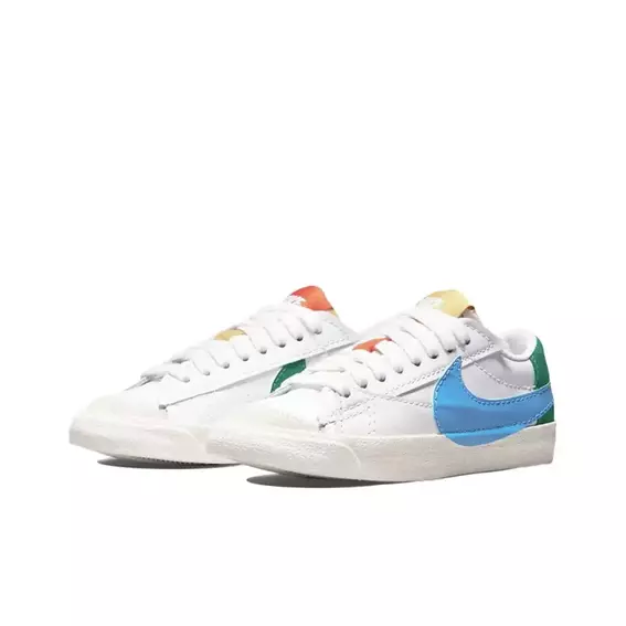 Женские кроссовки NIKE W BLAZER LOW 77 JUMBO DQ1470-100 фото 2 — интернет-магазин Tapok