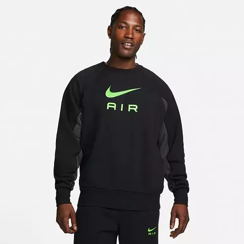 Чоловіча кофта NIKE M NSW NIKE AIR FT CREW DQ4205-011 фото 1 — інтернет-магазин Tapok