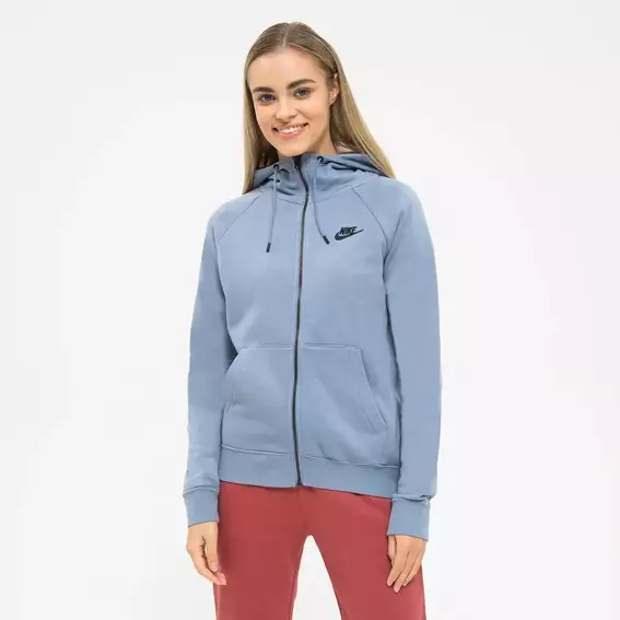 Жіноча кофта NIKE W NSW ESSNTL FLC FZ HOODIE DX2317-493 фото 1 — інтернет-магазин Tapok