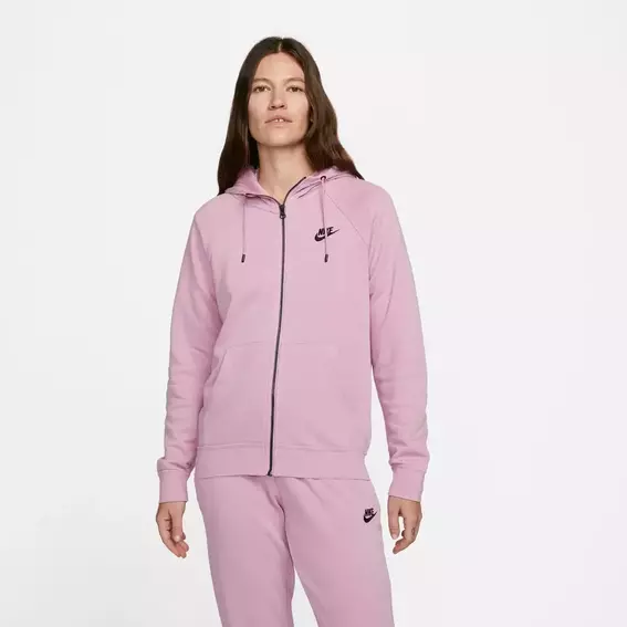 Кофта женская NIKE W NSW ESSNTL FLC FZ HOODIE DX2317-522 фото 1 — интернет-магазин Tapok