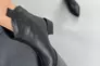 Ботинки казаки женские кожа рептилия черного цвета на каблуке демисезонные Фото 8