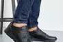 Мужские кроссовки кожаные весенне-осенние черные Milord 01 Бостон Фото 1