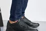 Мужские кроссовки кожаные весенне-осенние черные Milord 01 Бостон Фото 3