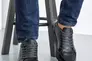 Мужские кроссовки кожаные весенне-осенние черные Milord 01 Бостон Фото 4