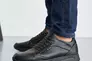 Мужские кроссовки кожаные весенне-осенние черные Milord 01 Бостон Фото 6