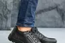 Мужские кроссовки кожаные весенне-осенние черные Emirro Cros Фото 2