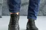 Мужские кроссовки кожаные весенне-осенние черные Emirro Cros Фото 3