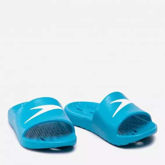 Шльопанці Speedo SLIDES ONE PIECE JU блакитний, білий Дет 8-12231D611 фото 2 — інтернет-магазин Tapok